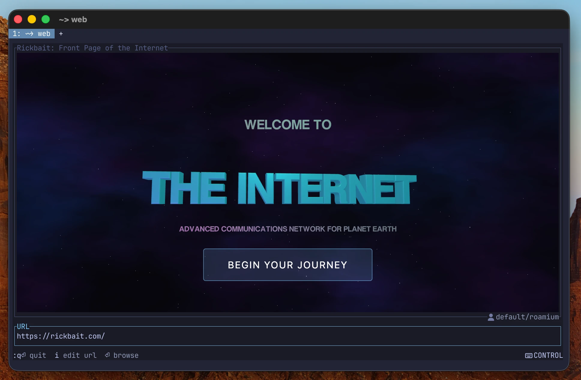 TermSurf — a browser pane alongside terminal panes